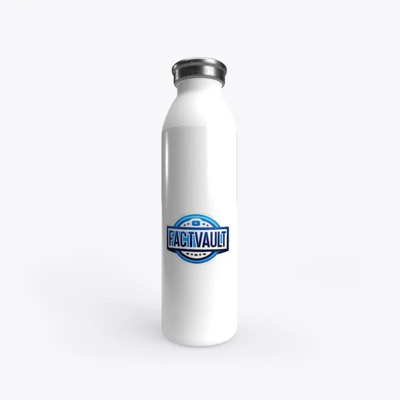 FactVault 20oz Stainless Water Bottle